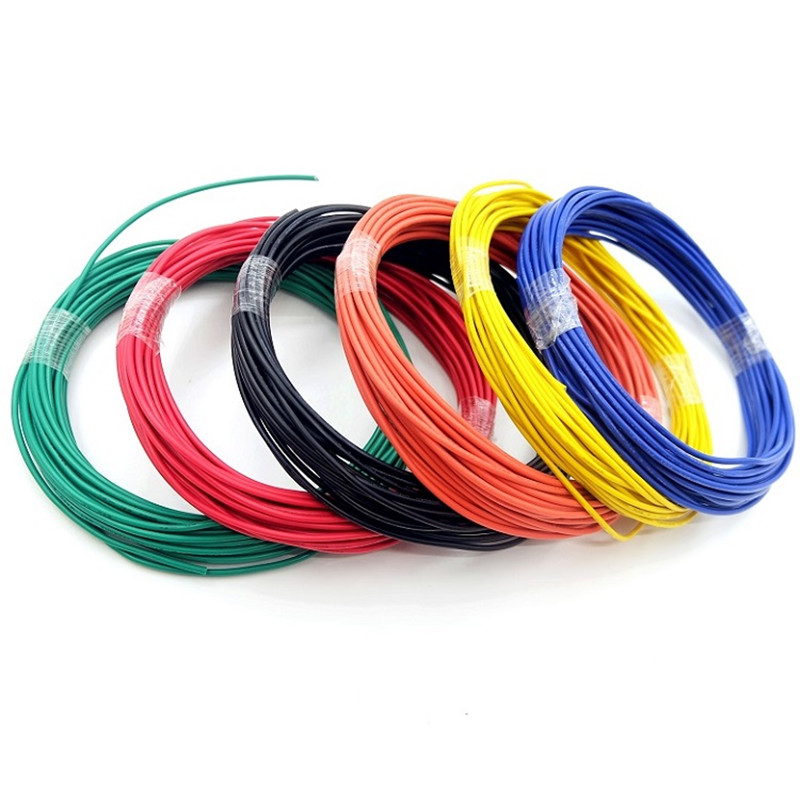 24awg UL1007 электронный провод 1 4 мм из ПВХ кабель сертификация UL