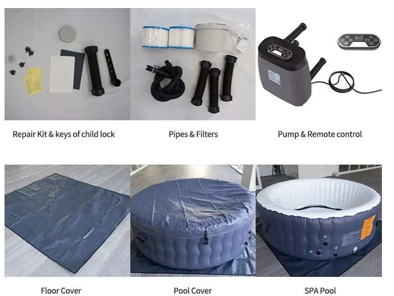 Wholesale Cheapest Sales Promo Inflatable Hot Tub Model 24 Person