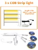 3 X bande lumineuse COB