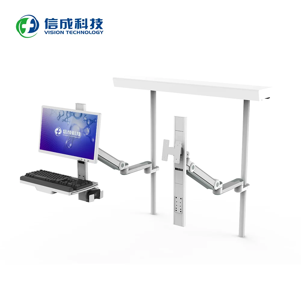 Icu Wall Mounts Rotatable Monitor Arm 