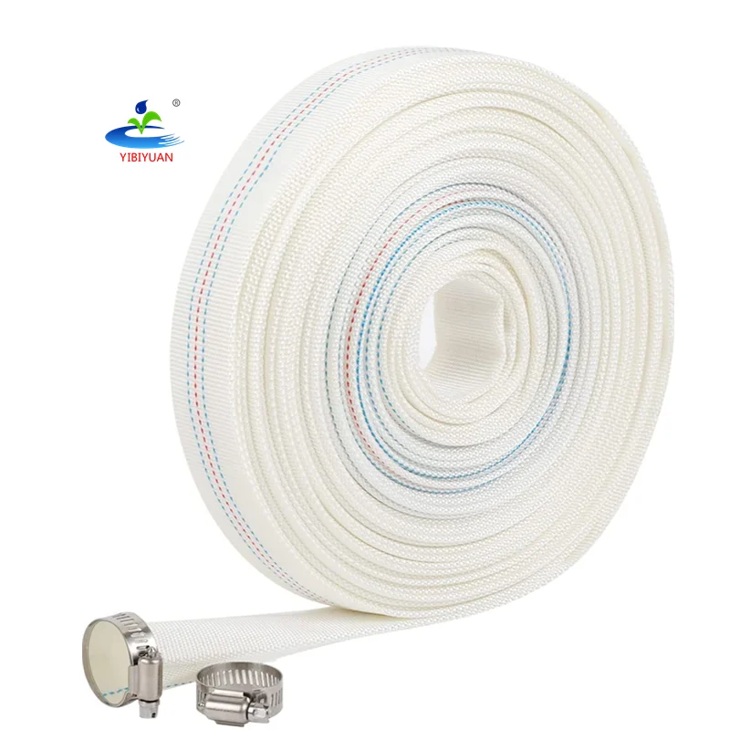 Agricultural Water Canvas Pipe Hose Irrigation 3 Inch Layflat Hose