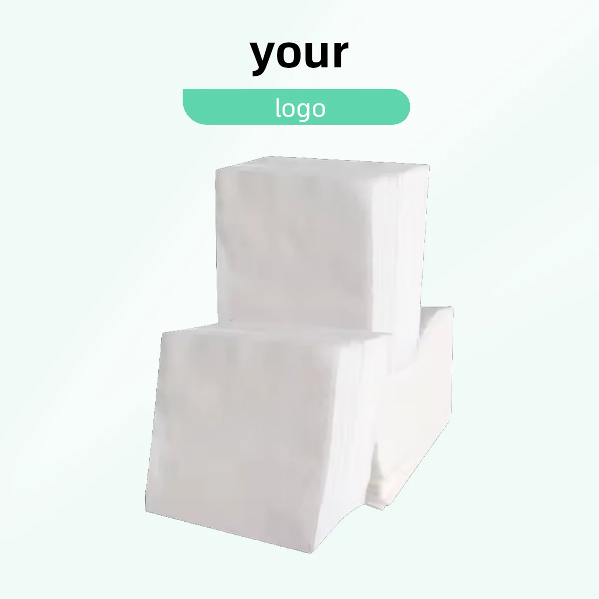 Пользовательские печатные салфетки из папиросной бумаги Салфетки для обеденного стола с логотипом