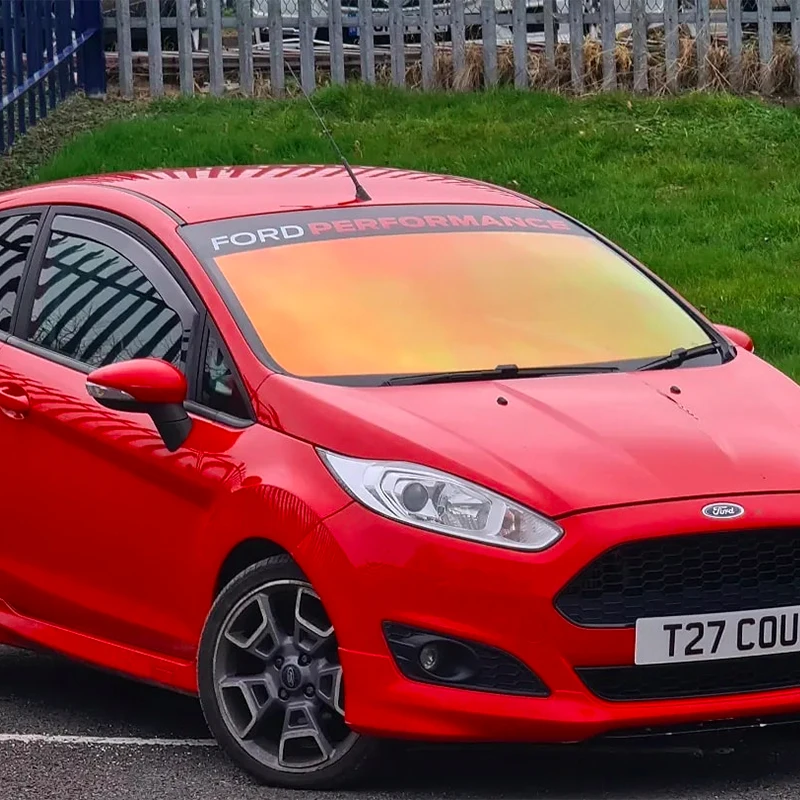 Ksb Sunset Red Chameleon Tint Vlt 80 Pink Chameleon Tint Film Car