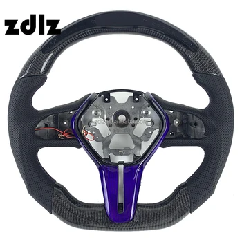 2017 2018 2019 2020 2021 2022 2023 For Infiniti Q50 Q60 QX50 Car Steering Wheel Customized LED Carbon Fiber Steering Wheels