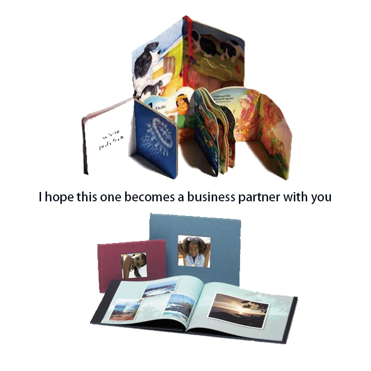 Recyclable Paper Custom Sample Luxury Glossy Brochure Catalog Book Printing Service