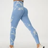 Azul celeste tie-dye