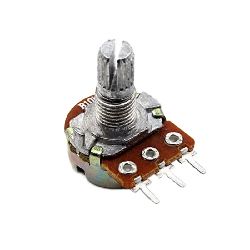 Potentiomètre Rotatif Alpha 20k Ohm - Courbe Logarithmique B, Pour Réglage Audio
