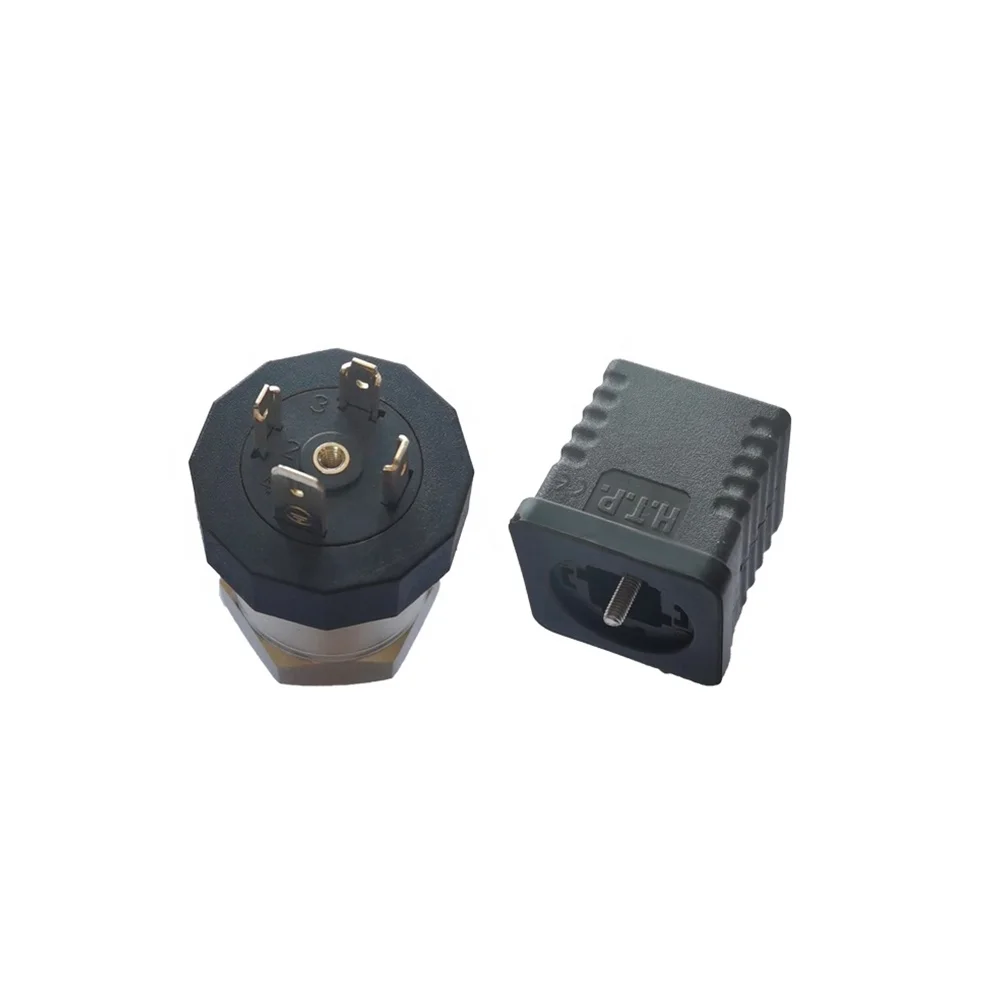 XDB306 G1/4 9-32VDC 4-20mA 0-10V Hirchman DIN43650A 2-600bar Pressure Sensor Stainless Steel Ceramic Pressure Transmitter