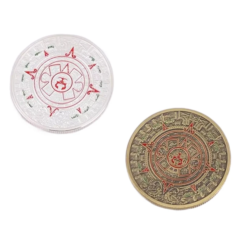 Custom Personalized 3D Gold Zinc Alloy Metal Challenge Coin Modern Style Collectible Travel Souvenir Blank Coins manufacture