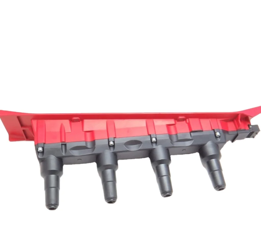 Car Parts Ignition Coil Pack Red For 19902000 Saabs 900 9000 93 2.0l