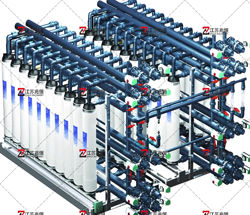 2000L/H Hollow Fiber Machine Ultrafiltration Water Purifiers