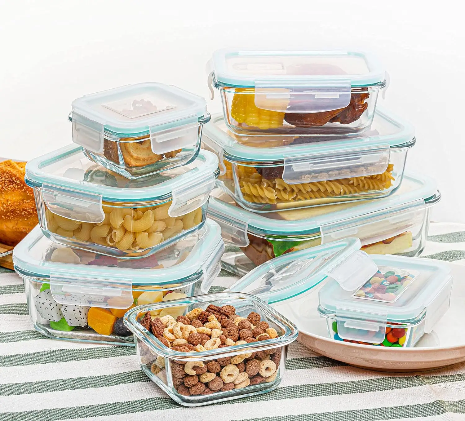 Professional Glass Food Storage Container Custom Storage Container Food Storage Container Set