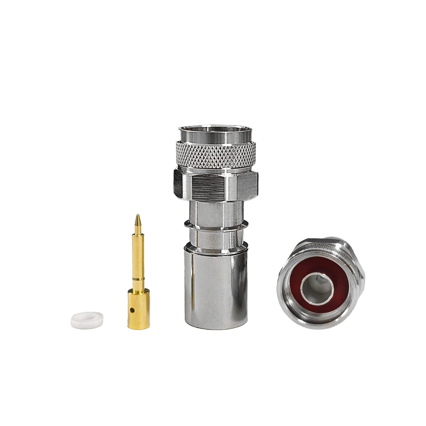 product wholesale factory supply n c j600 rf connector brass male n connector crimp 600-2