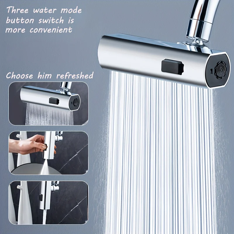 Multifunctional Faucet Adapter Faucet, Bathroom Washbasin Faucet, Sink Faucet Replacement Accessories, Home Essential