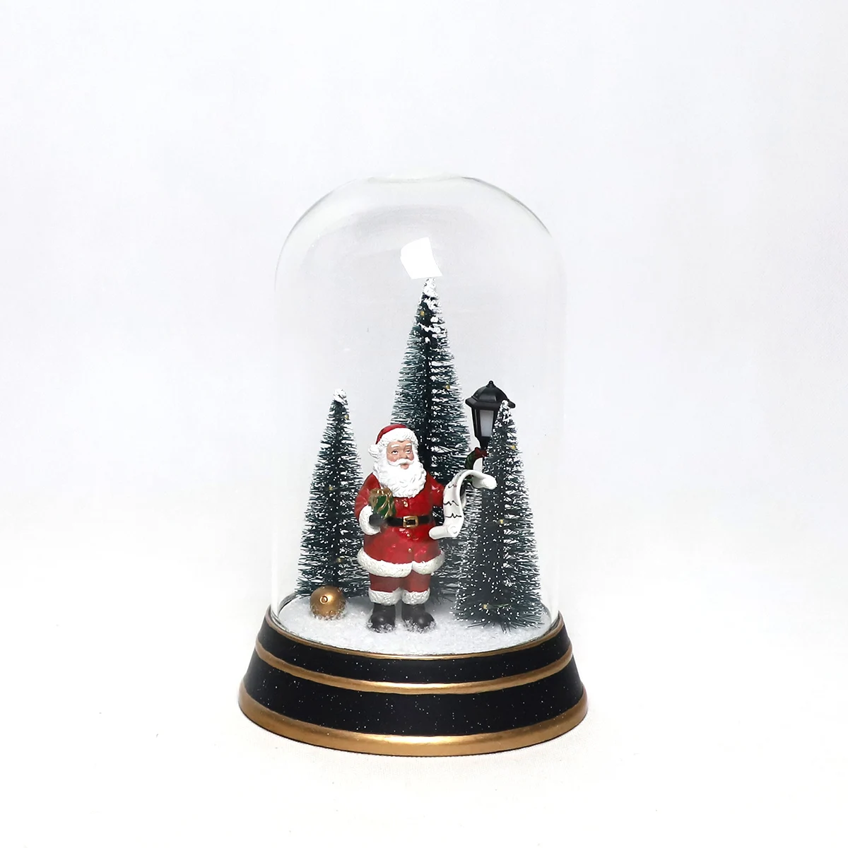 christmas wholesale ornaments clear personalised gift christmas glass dome for home light