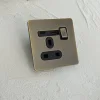 1 gang 13a socket usb/type-c