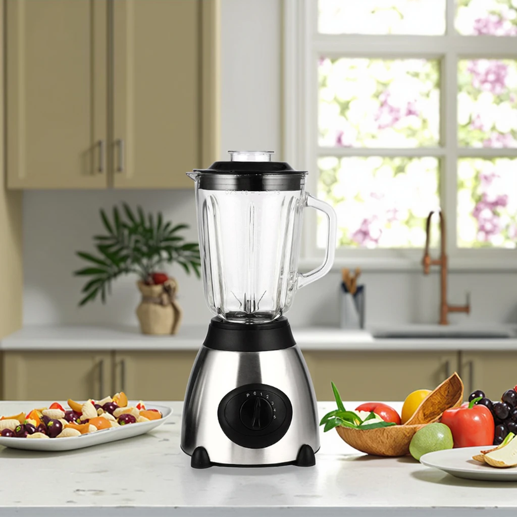Multifunction 2-in-1 Blender Electric Juicer Fresh Food Processor