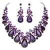 Purple on white background