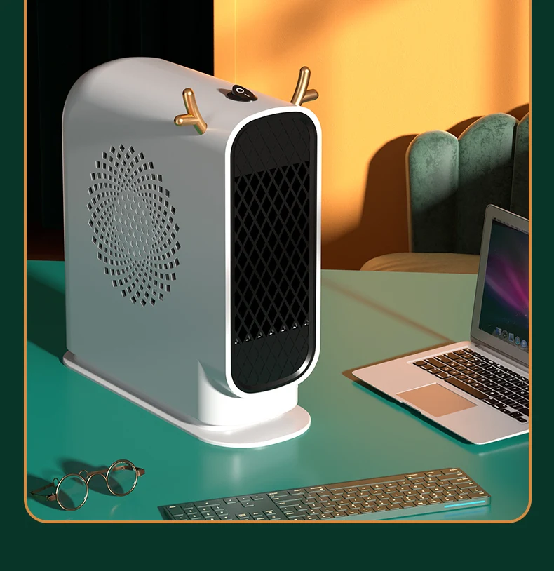 Портативный Настольный обогреватель для дома, офиса, общежития, Электрический мини-обогреватель для зимы