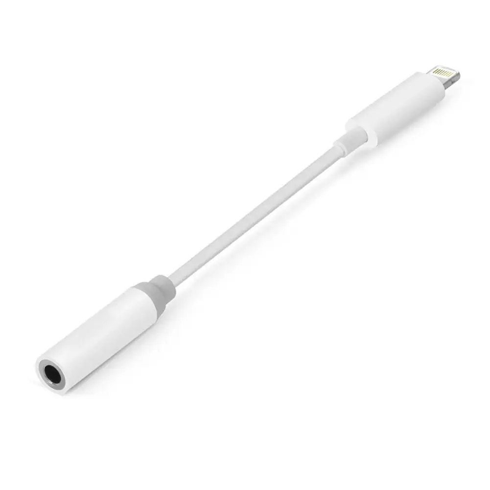 For Lightning to 3.5mm Headphone Jack Audio Adapter Cable