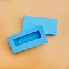 Light blue rectangular magnetic box