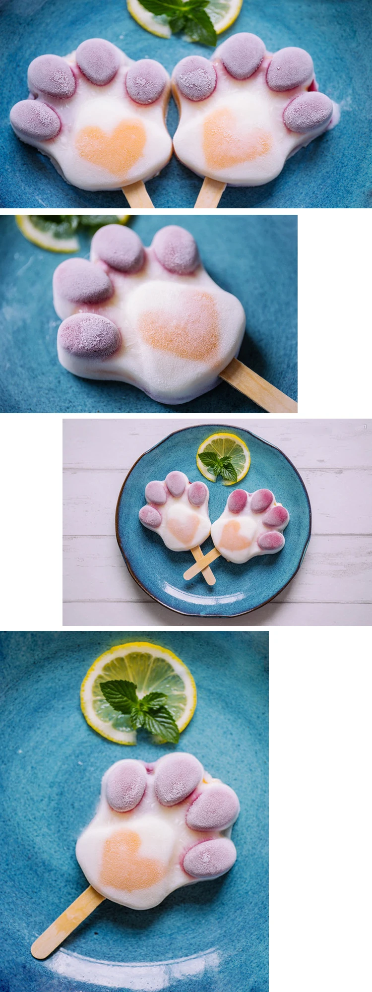 Rainbow Popsicle Stick Rainbow Ice Cream On A Stick Purple Ice Cream