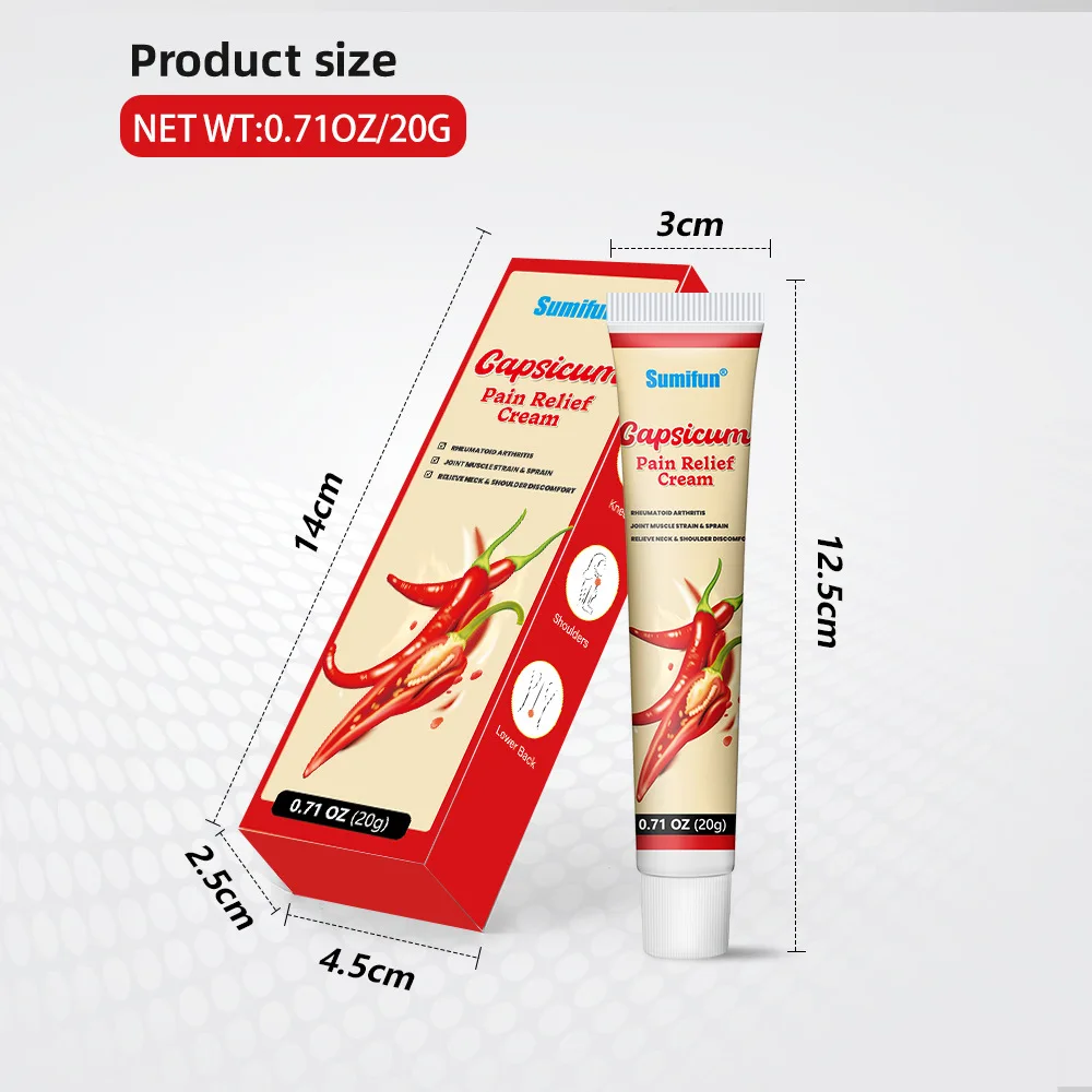 Wholesale Hot Sell China Pain Relief Hot Capsicum Cream Analgesic Hot Cream for Arthritis Pain Relief
