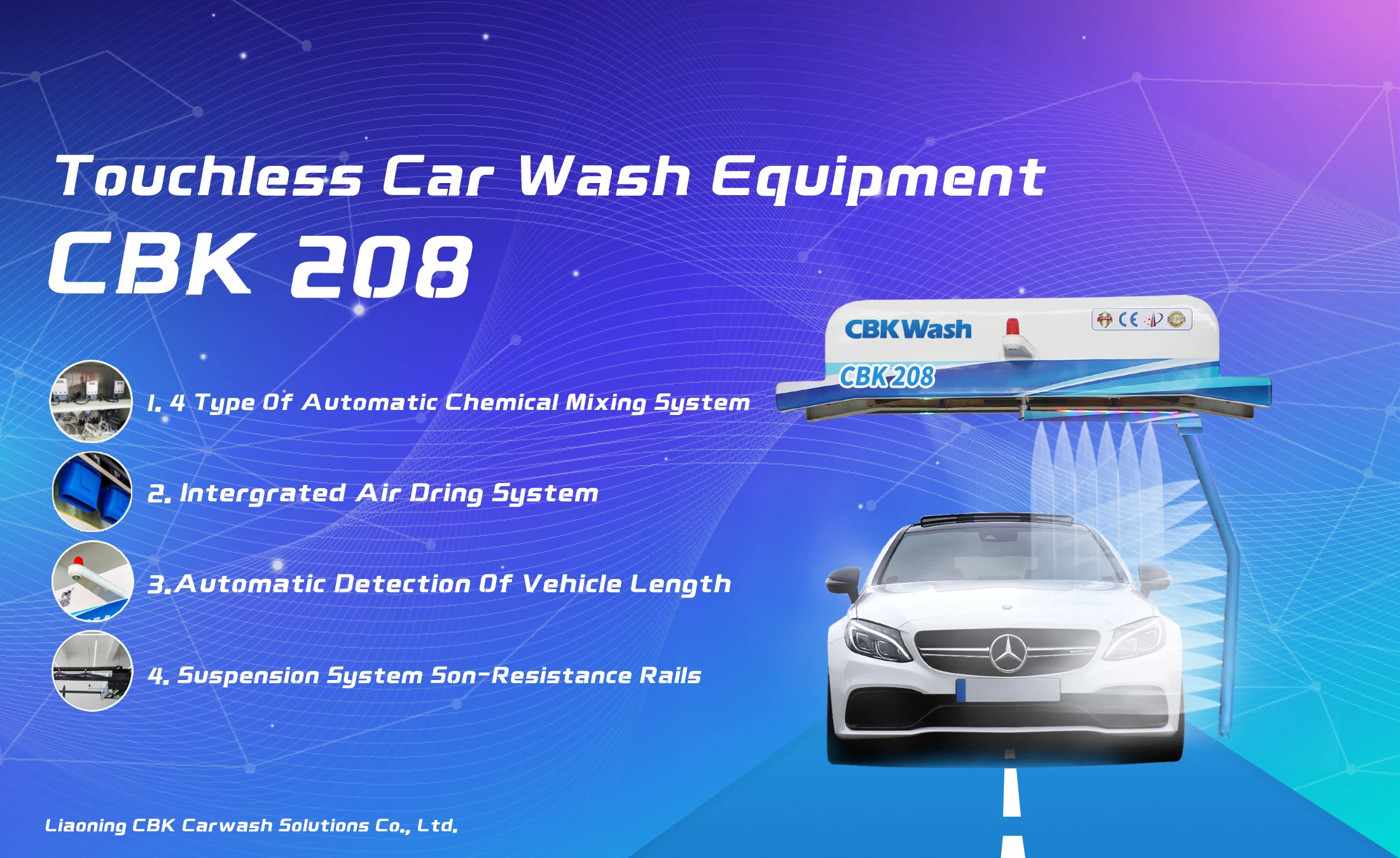 Auto Car Wash Express Wash Touch Free Car Care Maintenancefree Machine