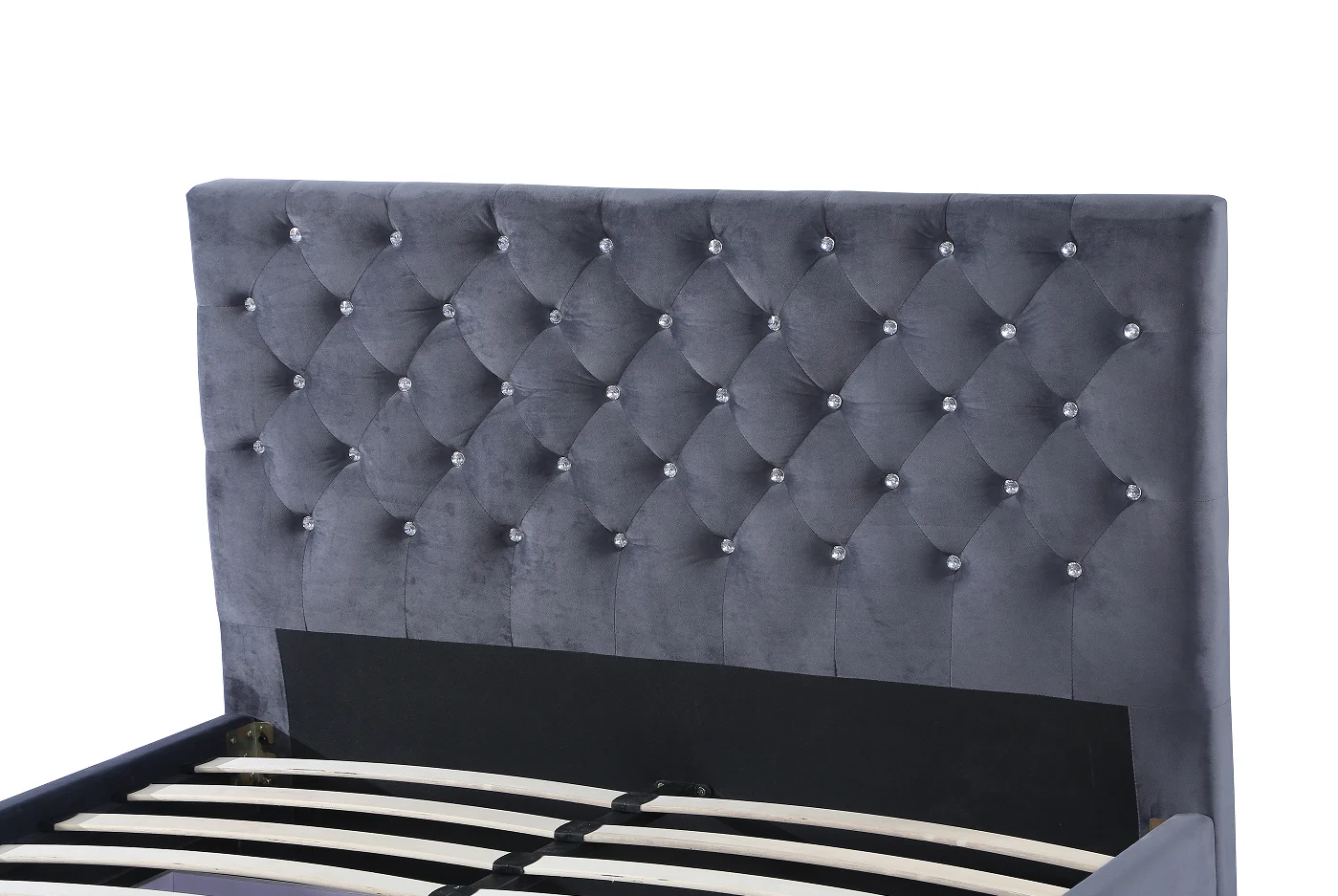Modern Simple New Style Upholstered Bed with Storage