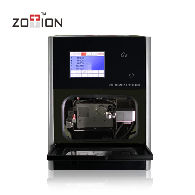 
 Циркониевый блок 5-осевой фрезерный станок dental cad/cam машина для коронок  