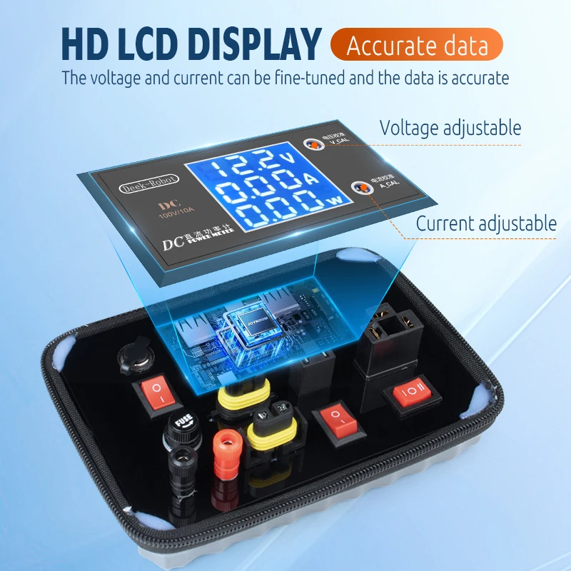 Lampa - Batterijtester met led