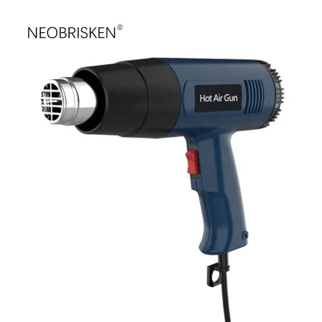 NEOBRISKEN Stepless Temperature Regulating Hot air Gun Pure Copper Motor Hot air Blower Multifunctional Electric Hot air Blower