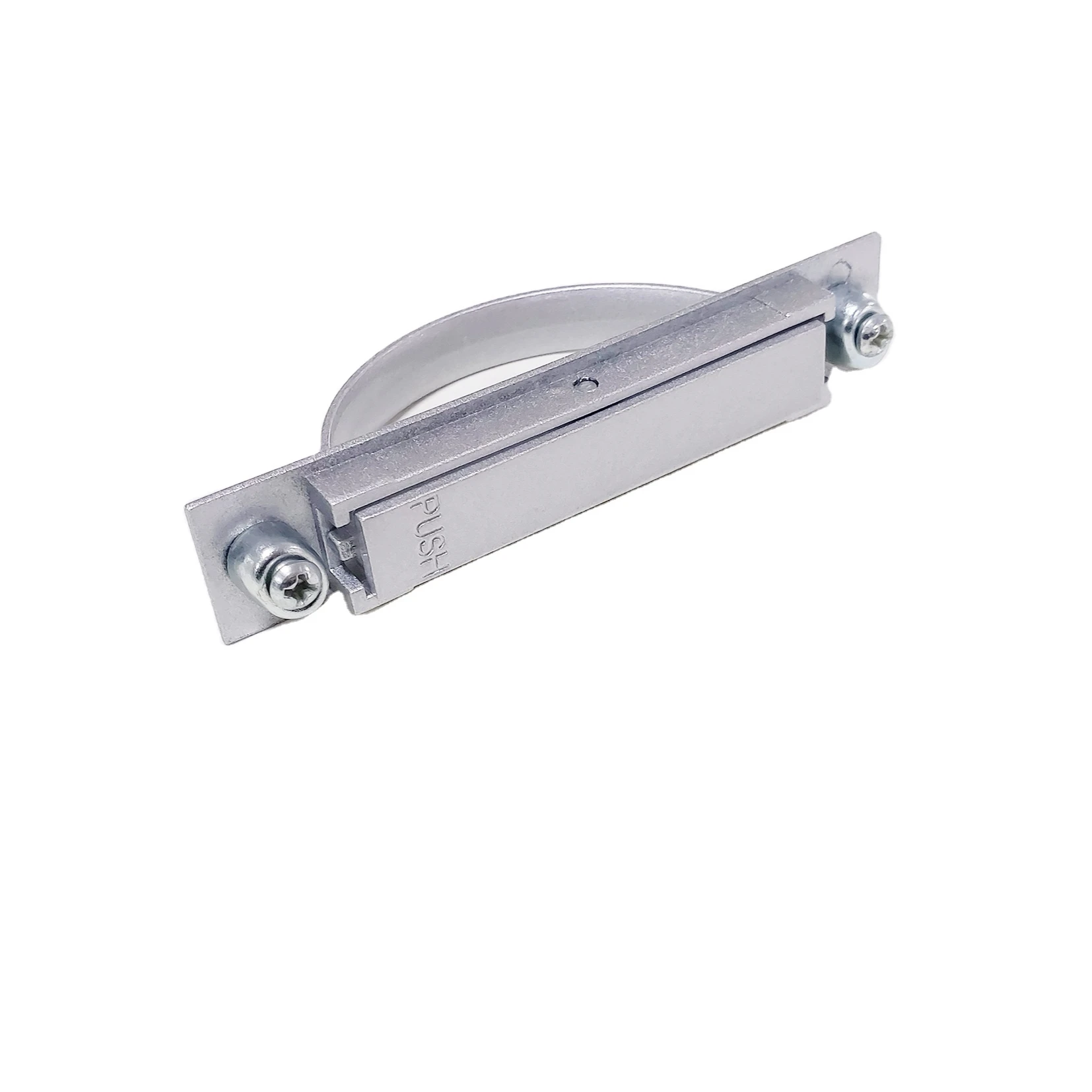 Hengsheng LS077 Rotary Concealed Handle Lock Metal Zinc Alloy Flat Lock With Keys High Voltage Cabinet Cabinet Handles