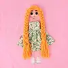 Orange Hair Styling - 4