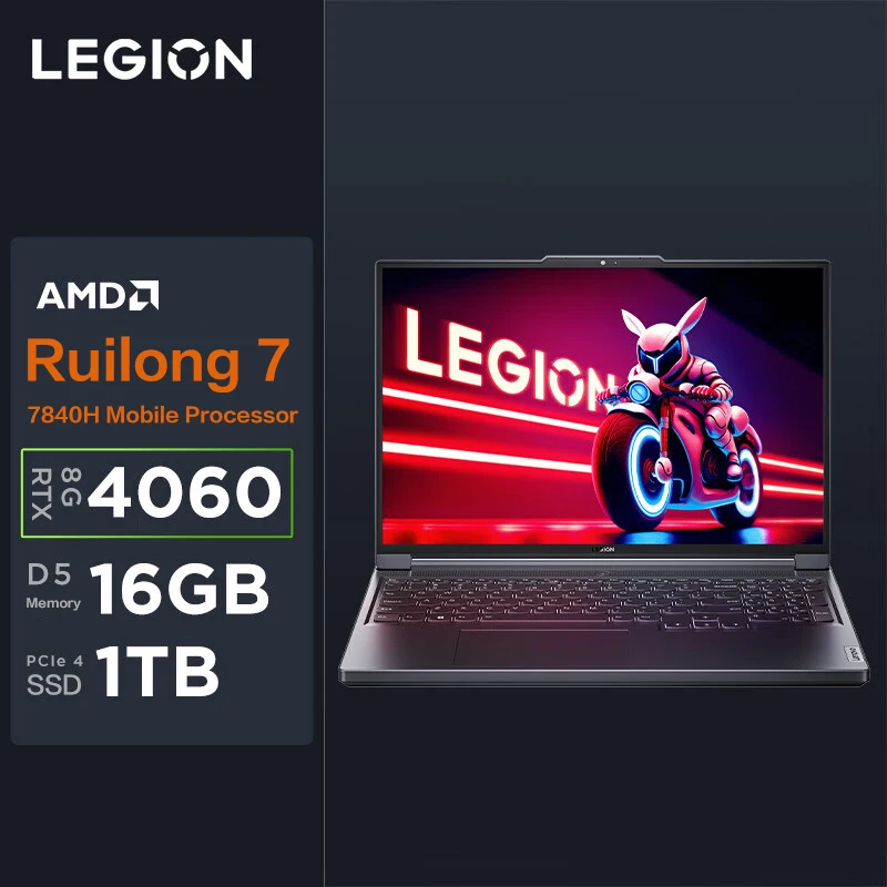 Lenovo Legion R7000p 2023 Esports Gaming Laptop R77840h Geforce