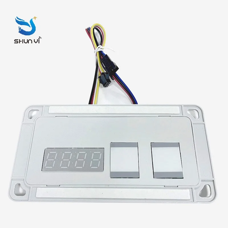 Time Temperature Display Smart Mirror DeFogging Led  Dimmer Switch Touch Sensor  Switch