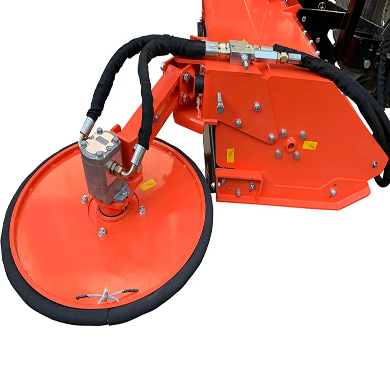 Hydraulic Flail Mower with Hammer Blades 800mm Cutting Width 25-35HP Tractor Compatible Cutting Grass