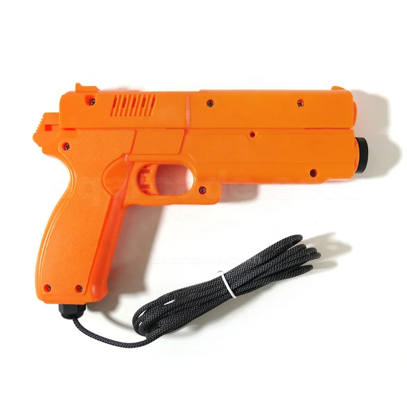 Arcade for Game Gun Case Spare Parts WK Light Gun PC Kit with Host Two Guns Power Supply Simulator Machine Black