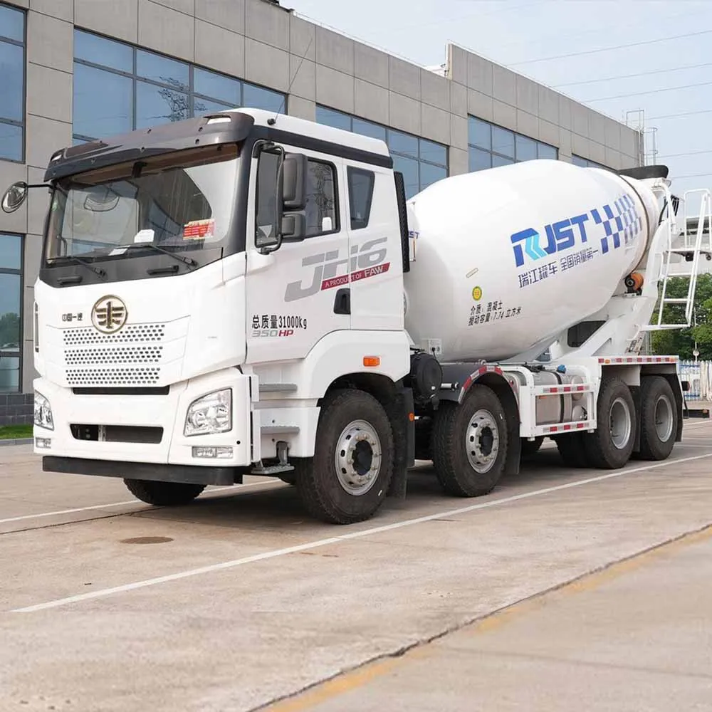 China Factory FAW 8X4 10/12/14Cubic Meters Commercial Concrete Mixer Truck Jiefang JH6 Heavy Cement Truck For Construction factory