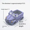 Purple blue Dongfeng car