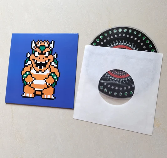 Custom Design Flat or Gate Fold Paper Cardboard Sleeve CD DVD Vinyl Record Packaging