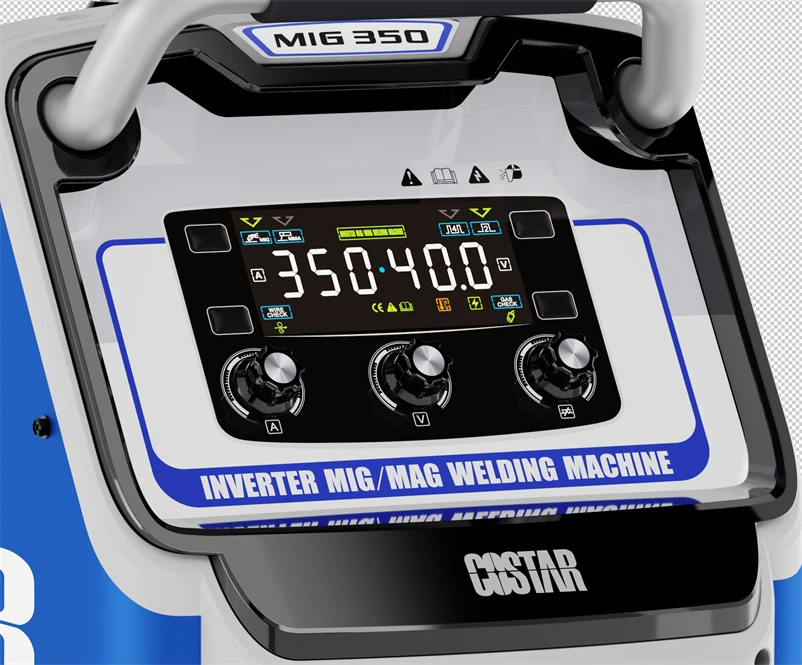 MIG/MAG 350 amp mig welding Multi-Functional 3 in 1 welding machine mig With mig/mma gasless flux core welding machine