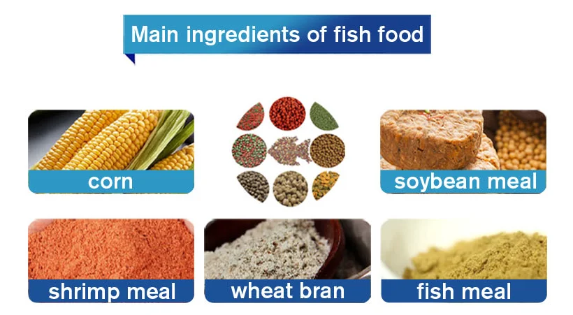 Twin screw fish food making machine