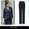 Completo da donna blu navy + pantaloni