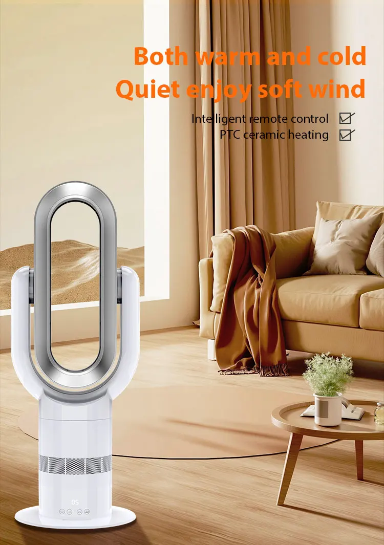 Q8Pro Heat and Cool Tower Fan Without Blades Intelligent ABS