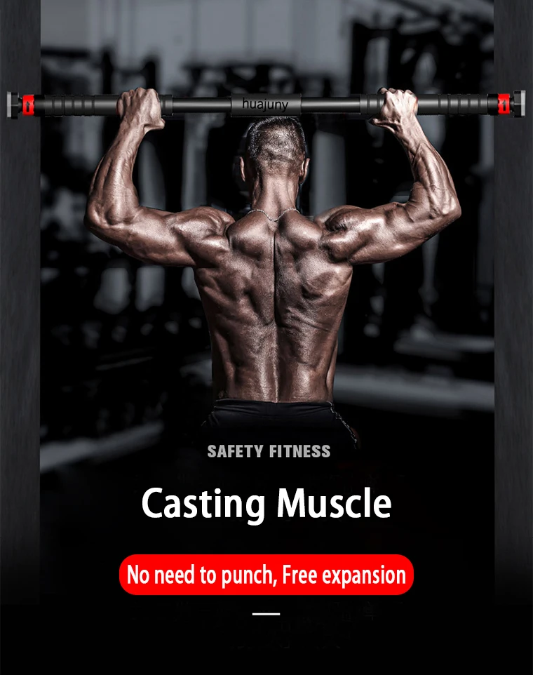 Hot Sale Gymnastics Bar Horizontal Doorframe Door Gym Pull Up Bar Use