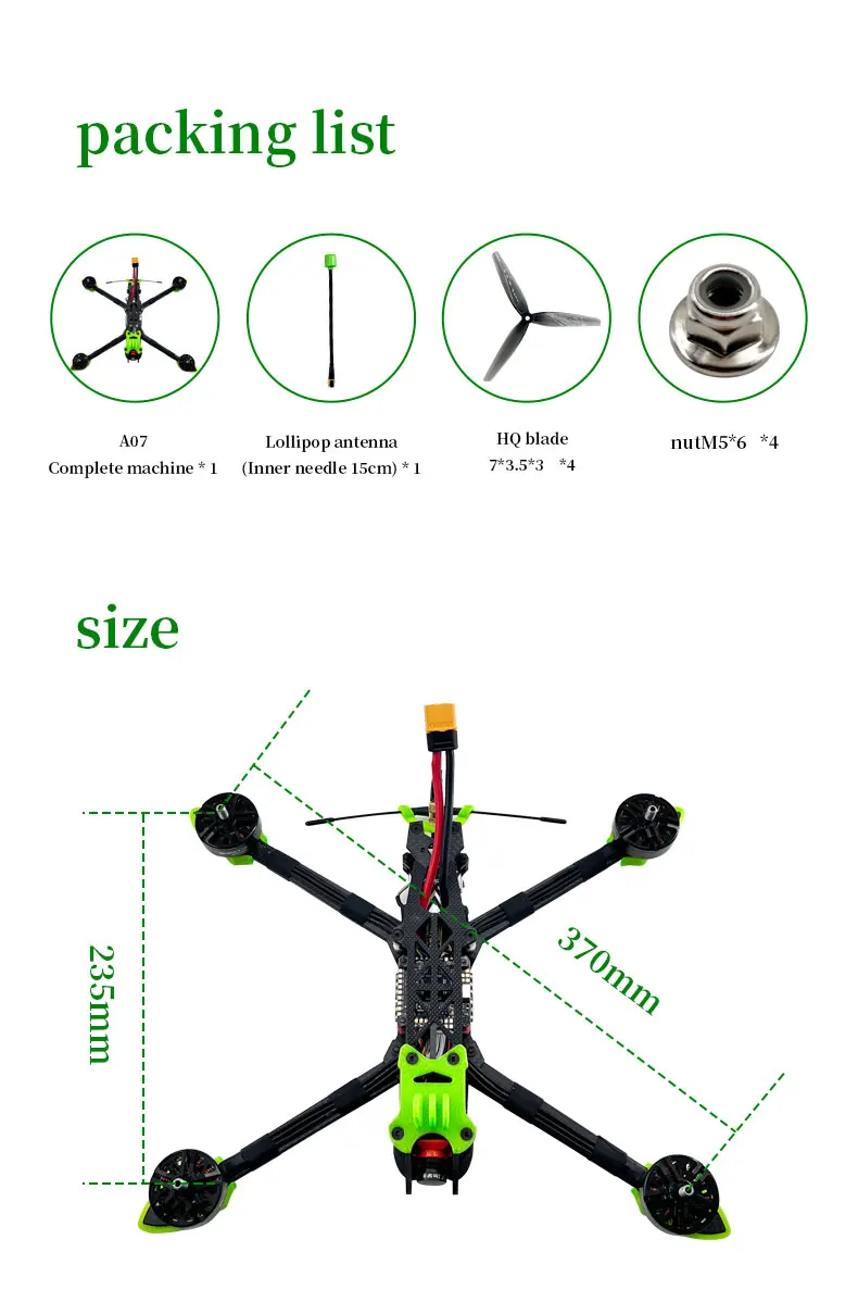 PFLY AO7 Mark 4 7inch FPV Drone - Image 14