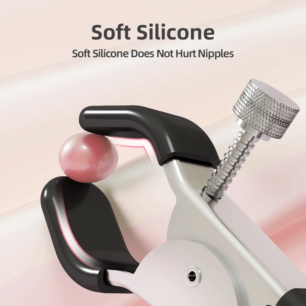 Wireless 10-Speed Dual Stimulation Nipple Clamp Durable 10-Vibration Battery-Powered Dildo Vibrator USB Comfortable Vibrators