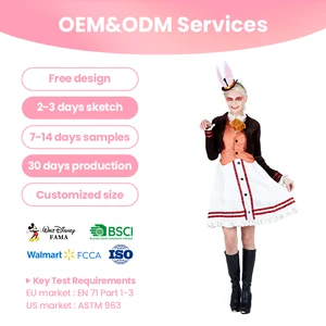 Customizable Adult Animal Costume Rabbit Themed Outfit EN71 Approved for US EU Market Celebrations