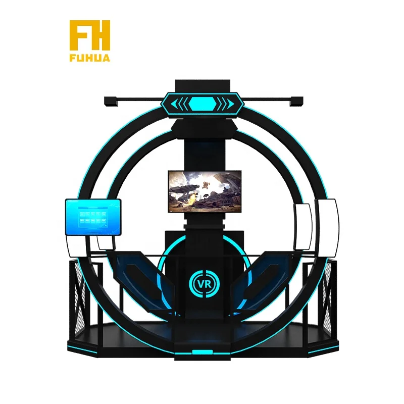 New Design Vr Park Machine Virtual Reality Games Simulator 9d VR Space Walking Platform
